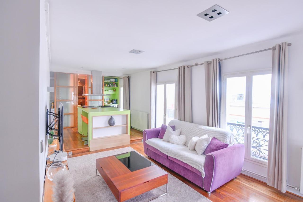 Apartmán Loft Lumineux Hyper Centre Vincennes Rer A 5 Min - Parking Gratuit Exteriér fotografie